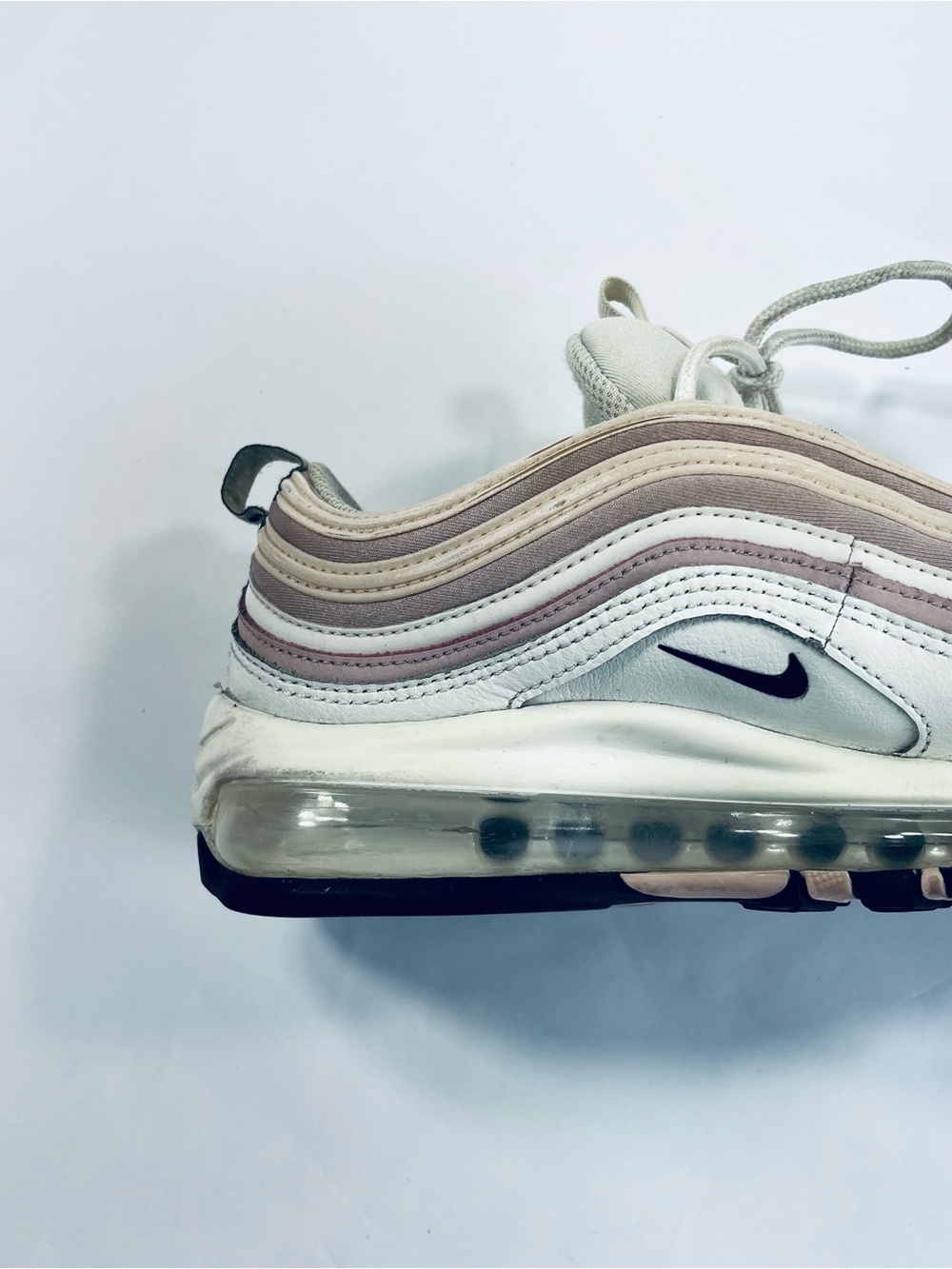 Nike Air Max 97’ Pink Cream Summit White #DA9325-100 Women’s Shoes Size:6.5 - Picture 10 of 15